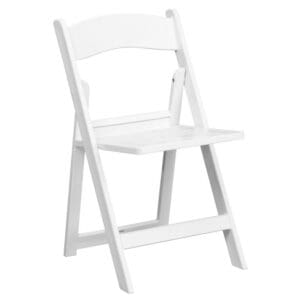 White Event Folding Chair